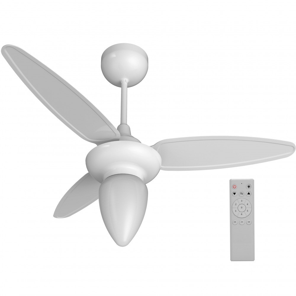 Ventilador de teto 3 pás com controle remoto - Wind Inverter - Ventisol - Home Appliances