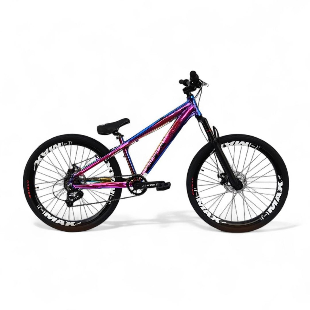 Bicicleta Aro 26 Gta Rebel Freeride 7v Single Freio A Disco Do Grau Camaleão