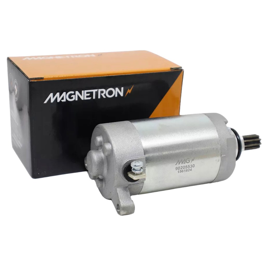 Motor partida original Magnetron Yamaha YBR 125 / XTZ 125 / FACTOR 125 / TT-R 125 (2000 a 2016)