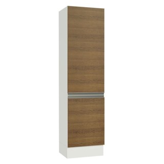 Paneleiro Smart 100% MDF 2 Portas Branco/Rustic Madesa em Oferta na Shopee