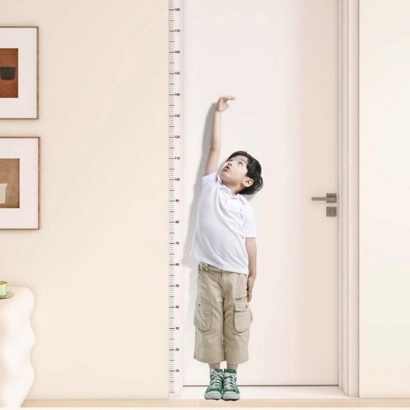 Adesivo De Medição De Altura De 2M À Prova D'água Removível Gráfico De Crescimento Infantil — imagem 2 de 2