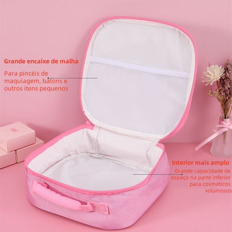 Necessaire Feminina Grande Maquiagem Cosmeticos Bolsa Viagem