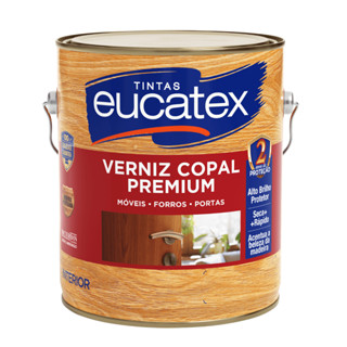 Verniz Natural Brilhante Copal 3,6 Litros - EUCATEX em Oferta na Shopee