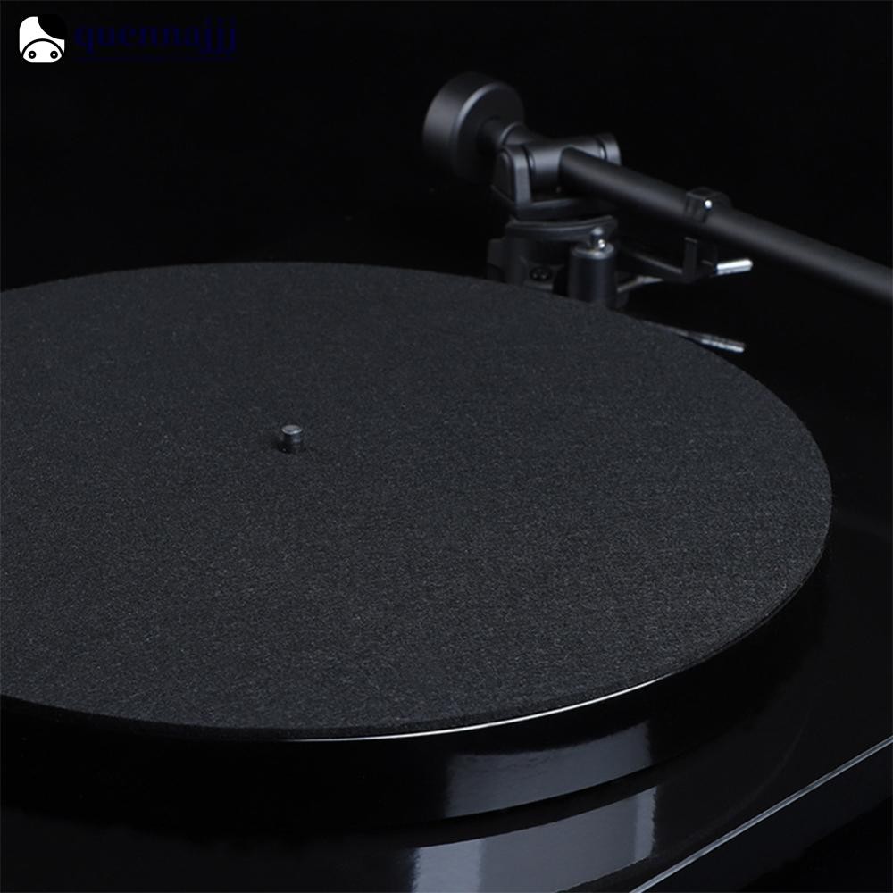 QUENNA Tapete Deslizante De Feltro , Plataforma Giratória Para Gravação De Vinil LP , Substituição De Áudio , Acessórios