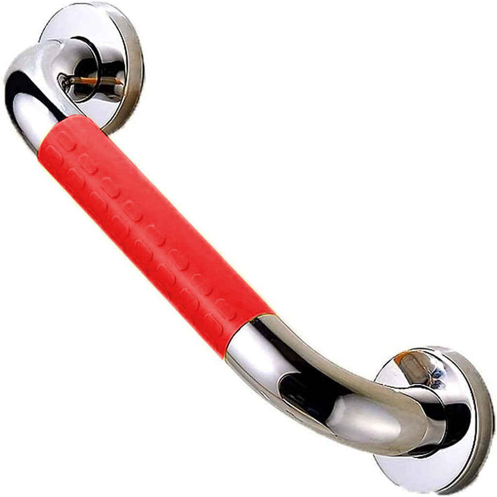 Barra Alça Apoio 40cm Suporte Antiderrapante Evita Queda Acidentes Banheiro Box Pcd Acessibilidade Idoso Cadeirante