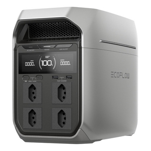 Ecoflow Delta 3 Plus 1800w 1024wh - 127v - Estação De Energia Portátil Gerador Solar Nobreak Ups 10ms