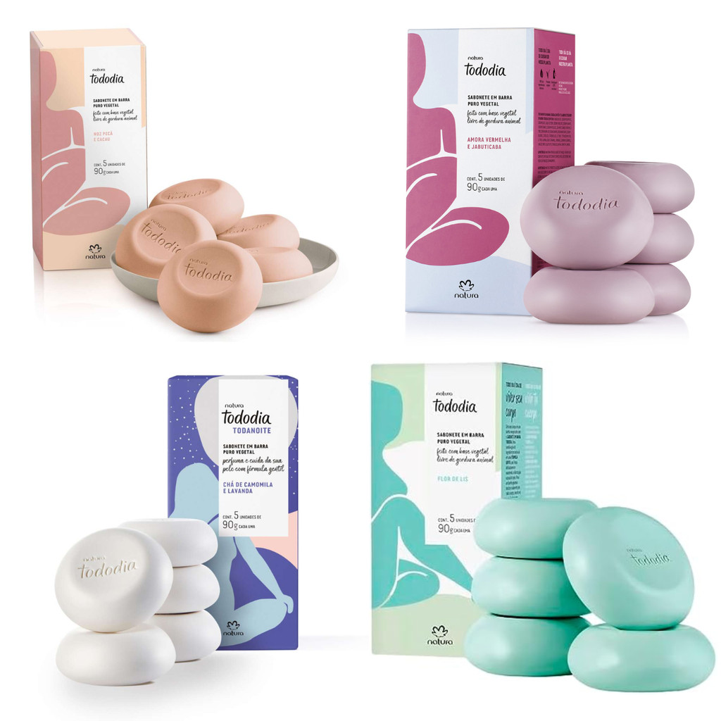 Caixa de Sabonete Natura Todo dia A Escolher
