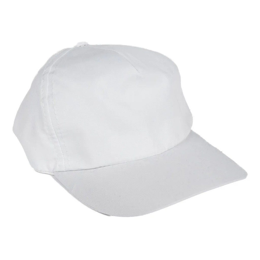 Boné em Tactel Branco Trabalho Restaurante em Oferta na Shopee