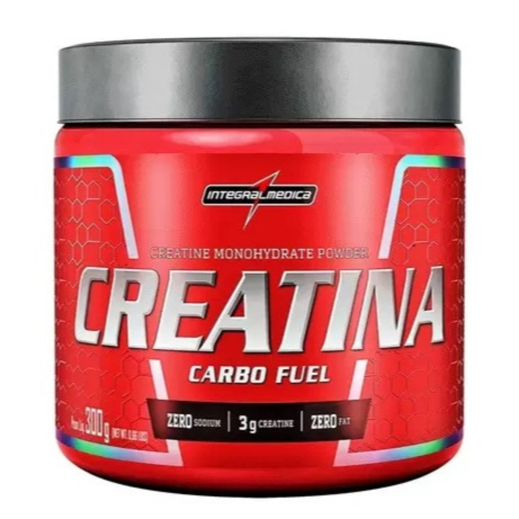 Creatina Carbo Fuel 300g Integral Medica Creatina Monohidratada — R$ 54,90 em Shopee, 45% OFF