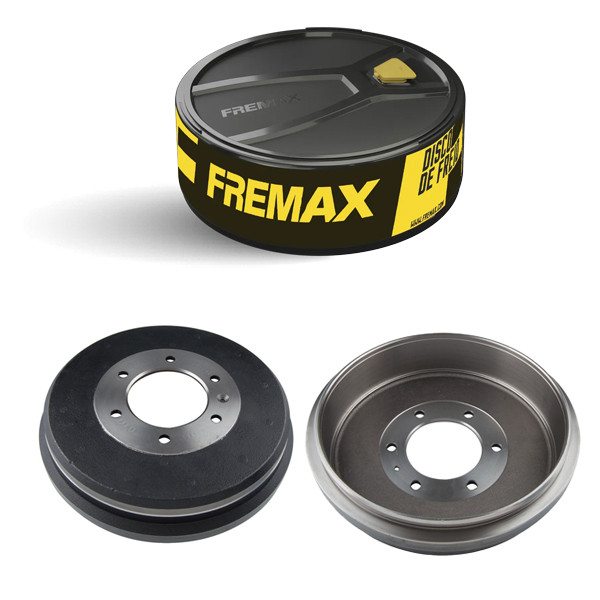 Par Tambor de Freio Traseiro S10 2012 a 2021 Fremax