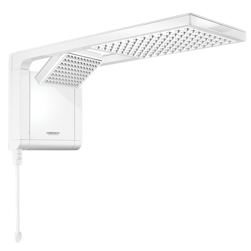 Chuveiro eletrônico 7800 watts 220V branco - Acqua Duo Ultra - Lorenzetti (220V 7800W) - Home & Living