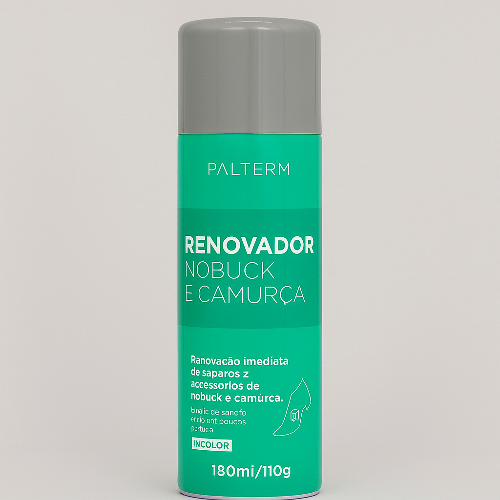 Renovador Incolor de Nobuck e Camurça Palterm 180ml
