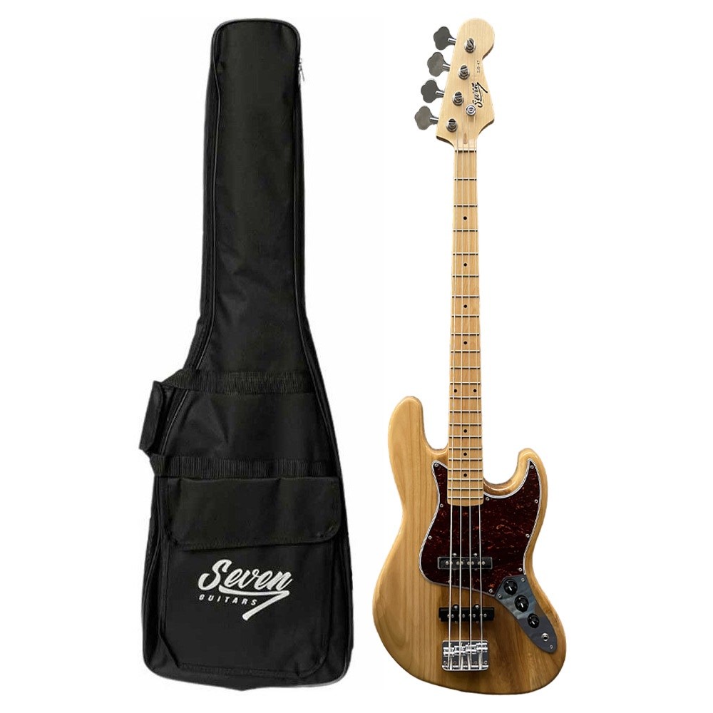 Contrabaixo J.bass Seven Sjb-47 NT Natural 4c Com Bag em Oferta na Shopee