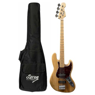 Contrabaixo J.bass Seven Sjb-47 NT Natural 4c Com Bag em Oferta na Shopee