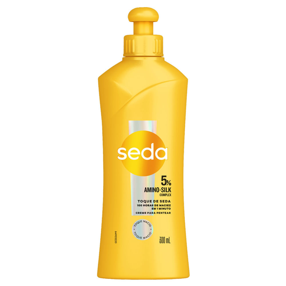 Creme De Pentear Seda Amino-Silk Complex Toque De Seda 300ml - Beauty