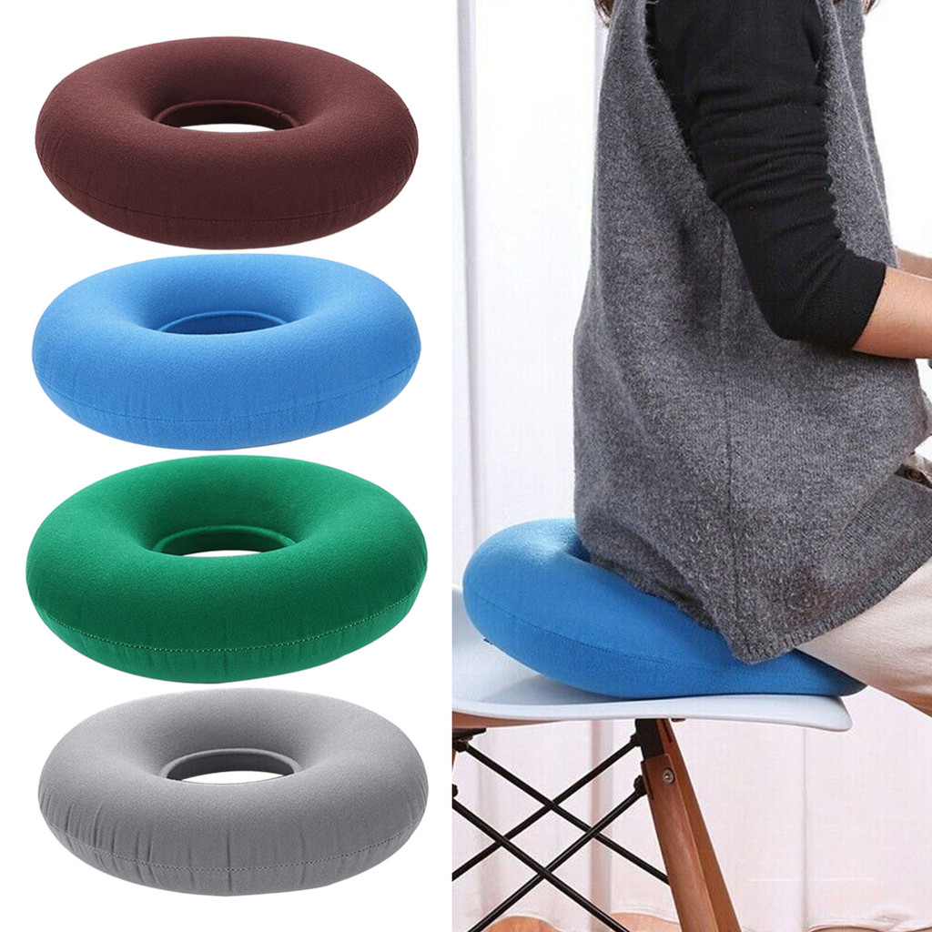 Almofada De Rosquinha Para Alívio Da Dor No Cóccix , Uso Em Escritório Doméstico , Travesseiro , Assento Hemorróidas Fer em Oferta na Shopee