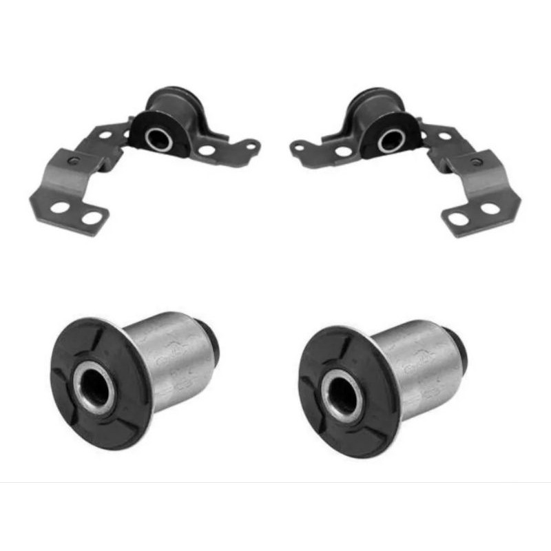 Kit 4 Buchas Balança Bandeja Novo Uno 10/ Palio 12/ Fiorino