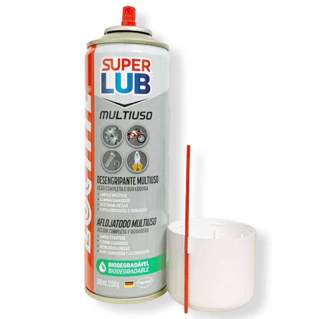 Lubrificante Desengripante Multiuso Super Lub Loctite 300ml