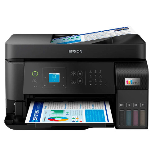 Impressora Multifuncional Epson EcoTank L5590 Jato de Tinta Wi-fi USB em Oferta na Shopee