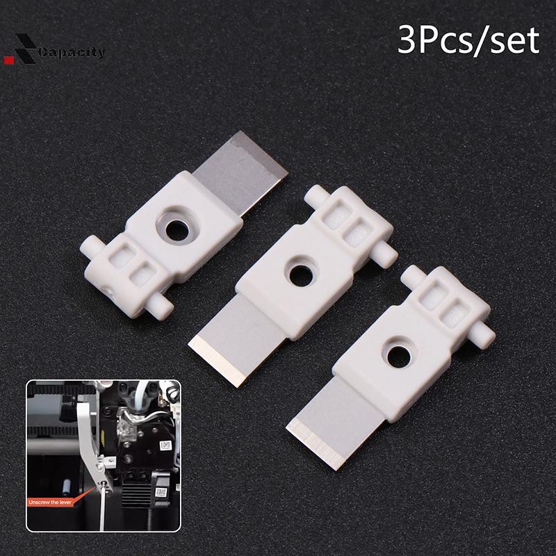 Capacidade 3 Unidades Para Substituição De Lâminas De Corte De Filamento Bambu Peças Sobressalentes De Cortador De Impre