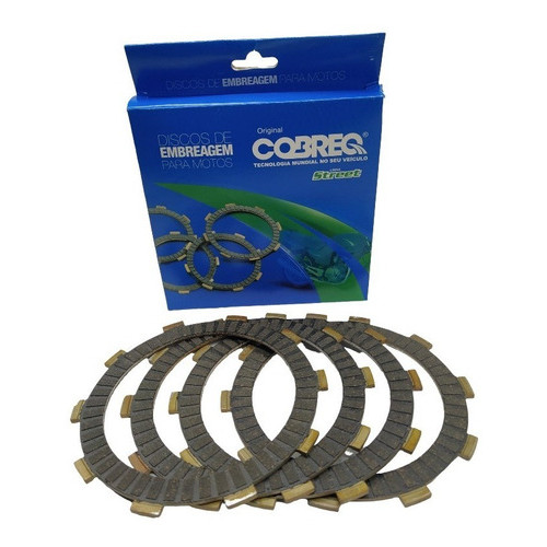 Disco Embreagem Cobreq Fazer Factor Crosser 150 Factor 125i