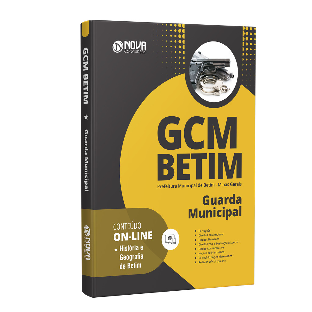 Apostila Prefeitura de Betim - Guarda Municipal - GCM