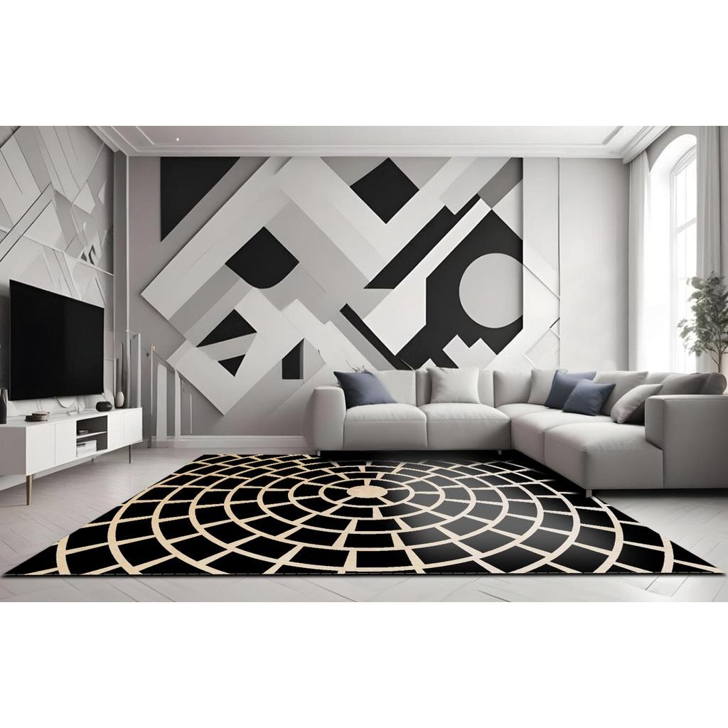 Mini Capacho Marbella Elite Cyclone Black Pompeia 040x060 cm