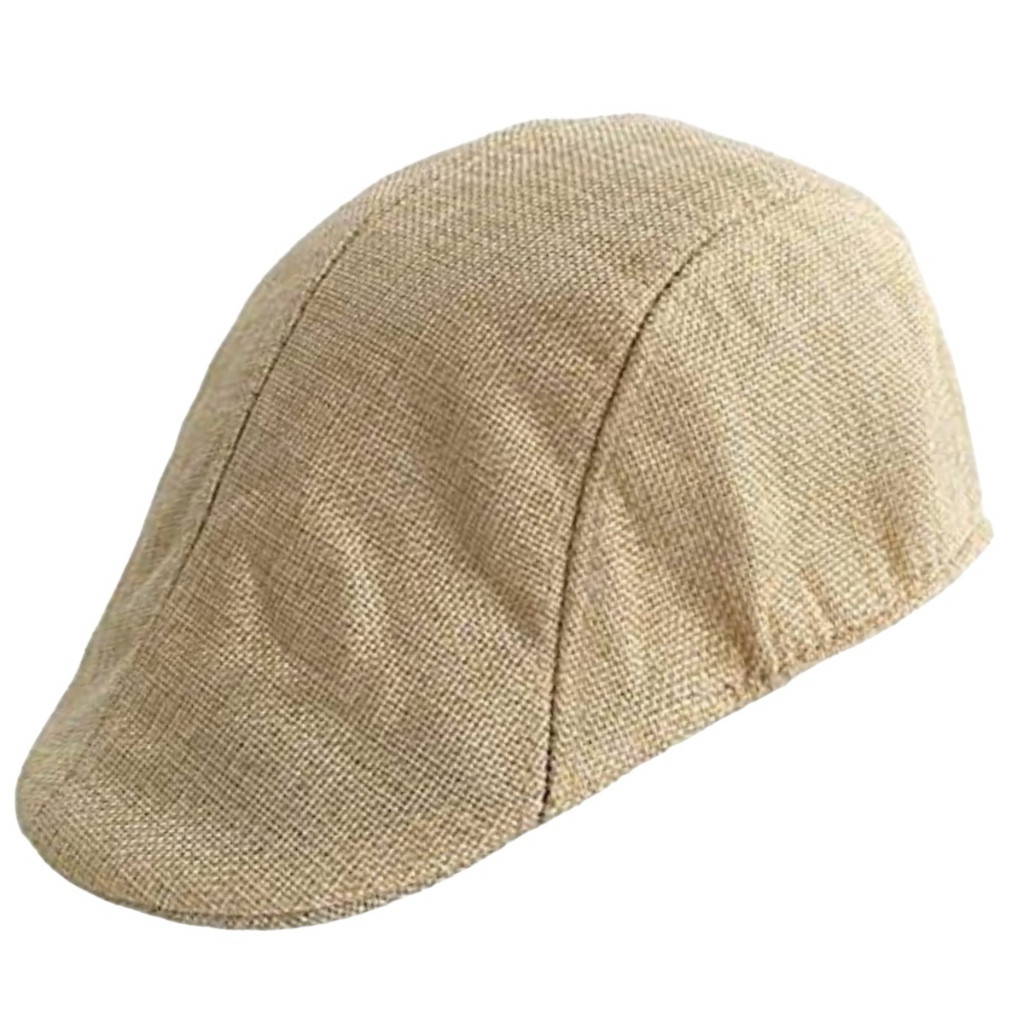 Boina Masculino Moda Italiana Tecido Rede Respirável Chapéu Jornaleiro Gatsby Italiana ACG