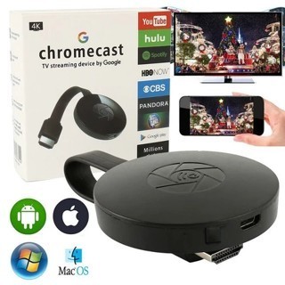 Dispositivo de Streaming Chromecast – Conecte-se à TV com Qualidade 4K/HDR (2026)