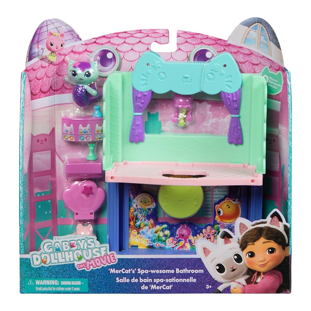 Playset Spa com Mercat - Gabby's Dollhouse