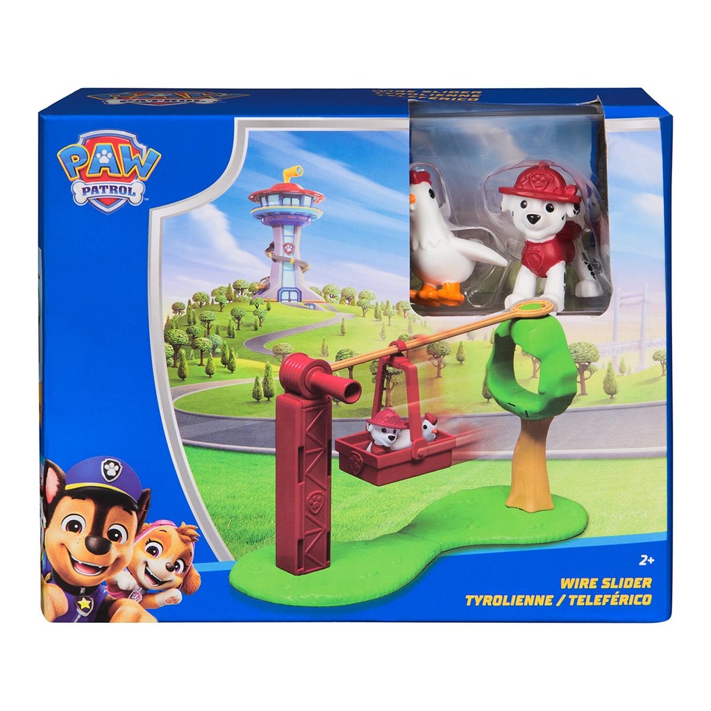 Patrulha Canina - Mini Playset Escorregador Aereo Marshall em Oferta na Shopee