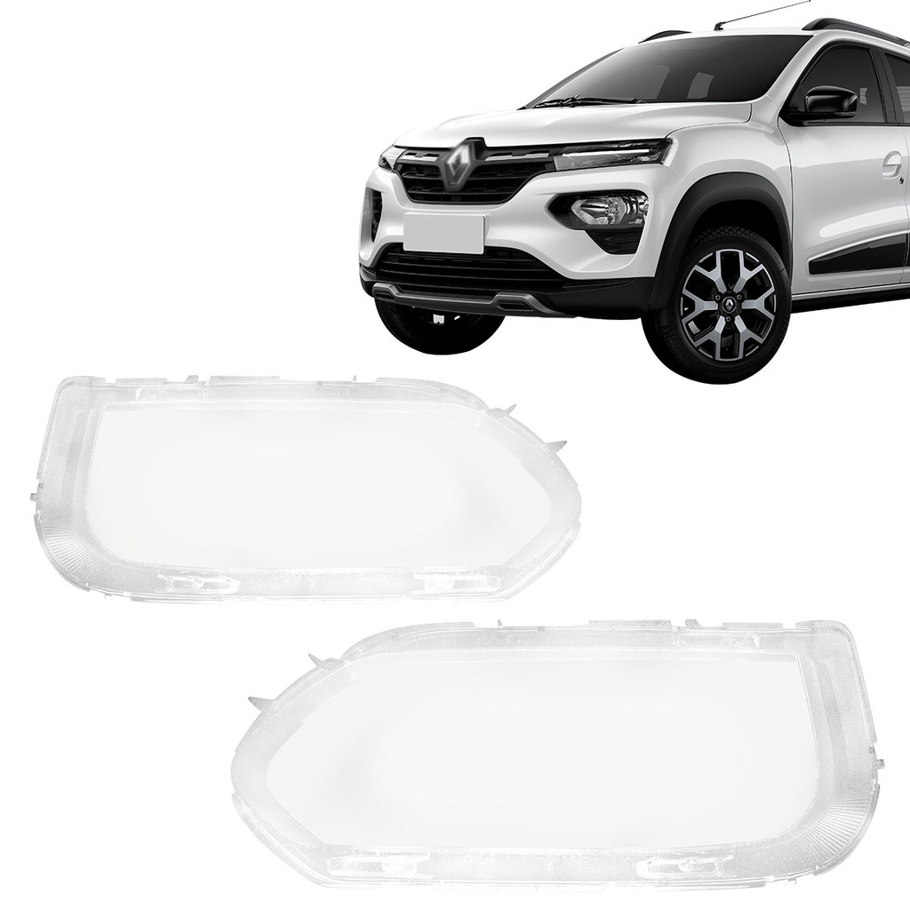 Lente Farol Kwid 2022 2023 2024 2025 em Oferta na Shopee