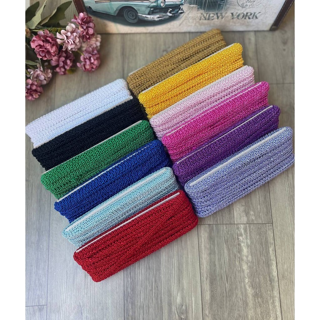 10 OU 20 METROS - Fita Passamanaria SÃO JOSÉ 7095 10mm - Fita Passamanaria em Oferta na Shopee