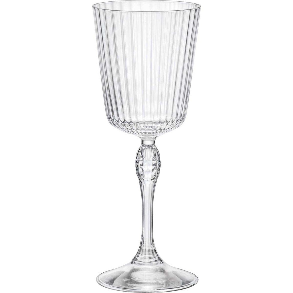 Jg.6 Taças Coquetel em Cristal Rocco America Transpar.240ml