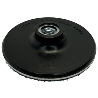 Prato Plástico Rígido C/ Espuma Baixa Rosca M14 Para Lixa 4'' Com Velcro em Oferta na Shopee