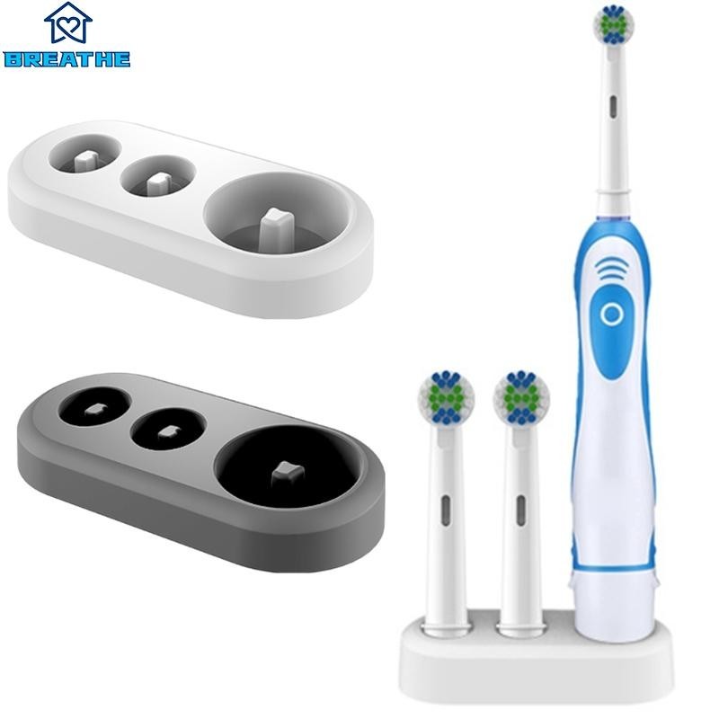 BREATH Suporte Para Escova Dentes Elétrica Escovas 2 Acessórios Bancadas Banheiro Convenientes