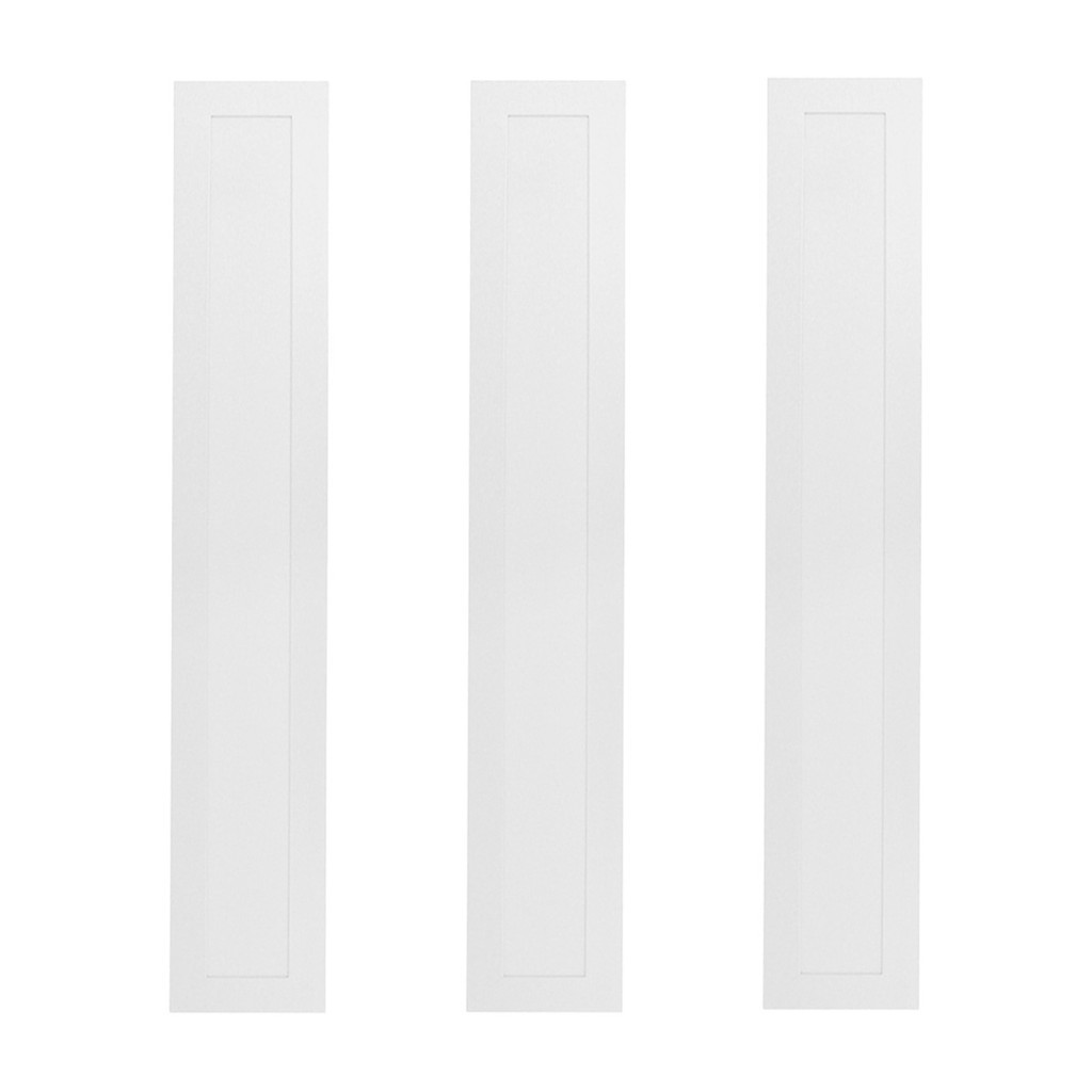 Painel Plafon LED Foxlux Retangular Embutir 10x60 18W 4000K | luz neutra, eficiência Kit com 3