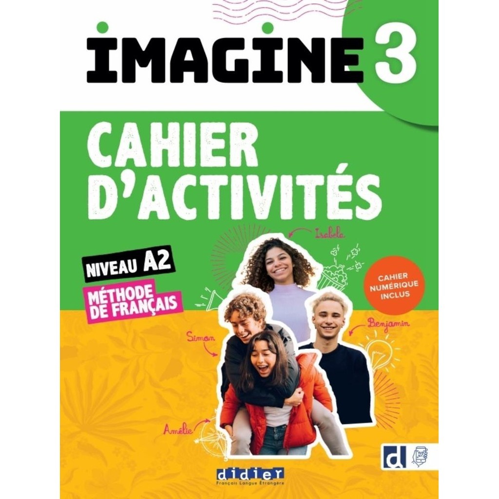 Imagine 3 A2 Cahier Cahier Numerique