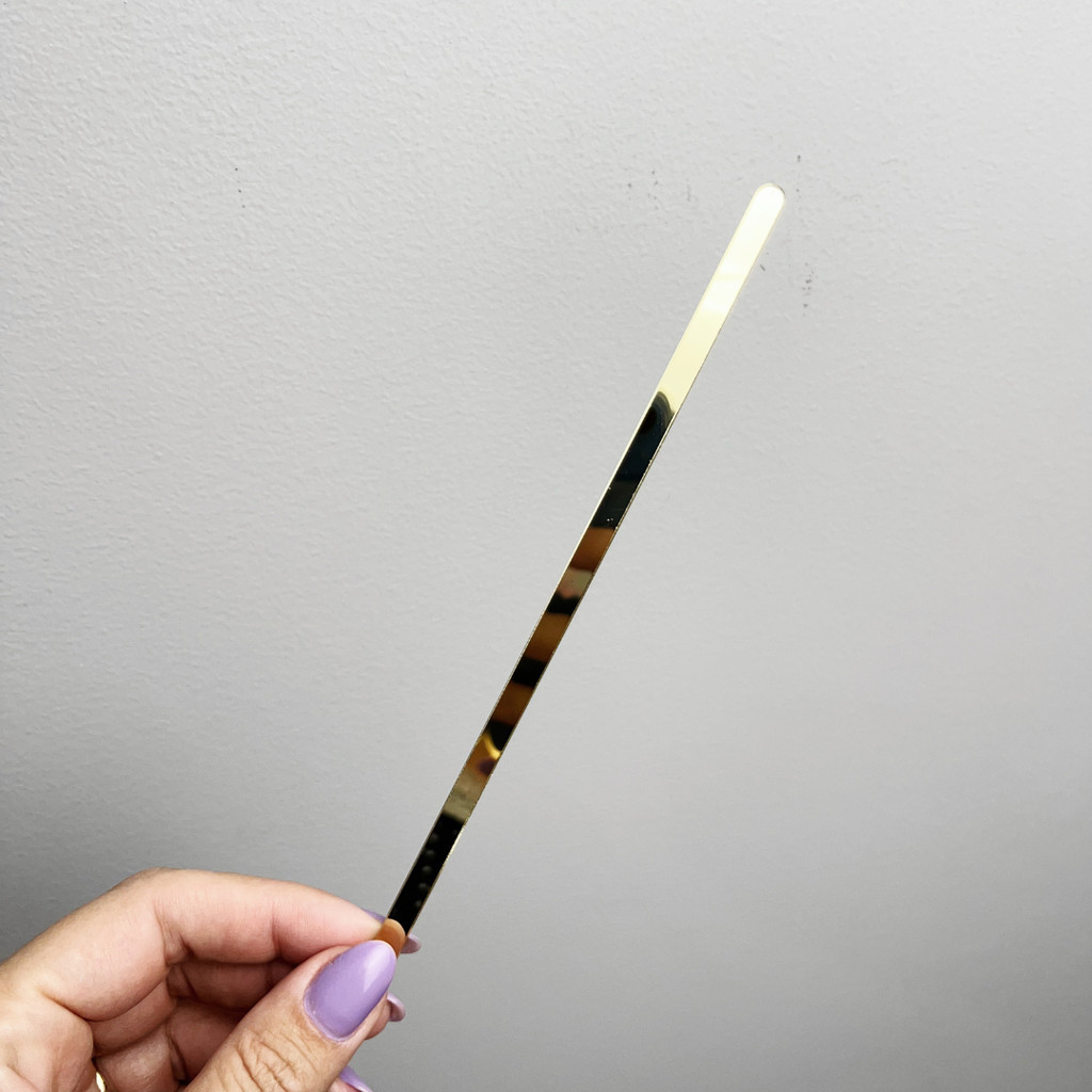 Palito de Acrílico Grande - Kit com 10 Unidades em Oferta na Shopee