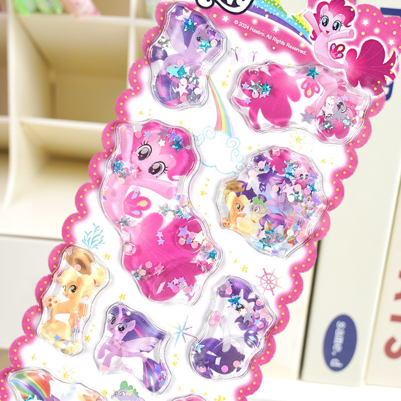 Autocolante De 1 Peça De Adesivo Fofo Cavalo 3D Águas Enchimento Agitação De Óleo em Oferta na Shopee