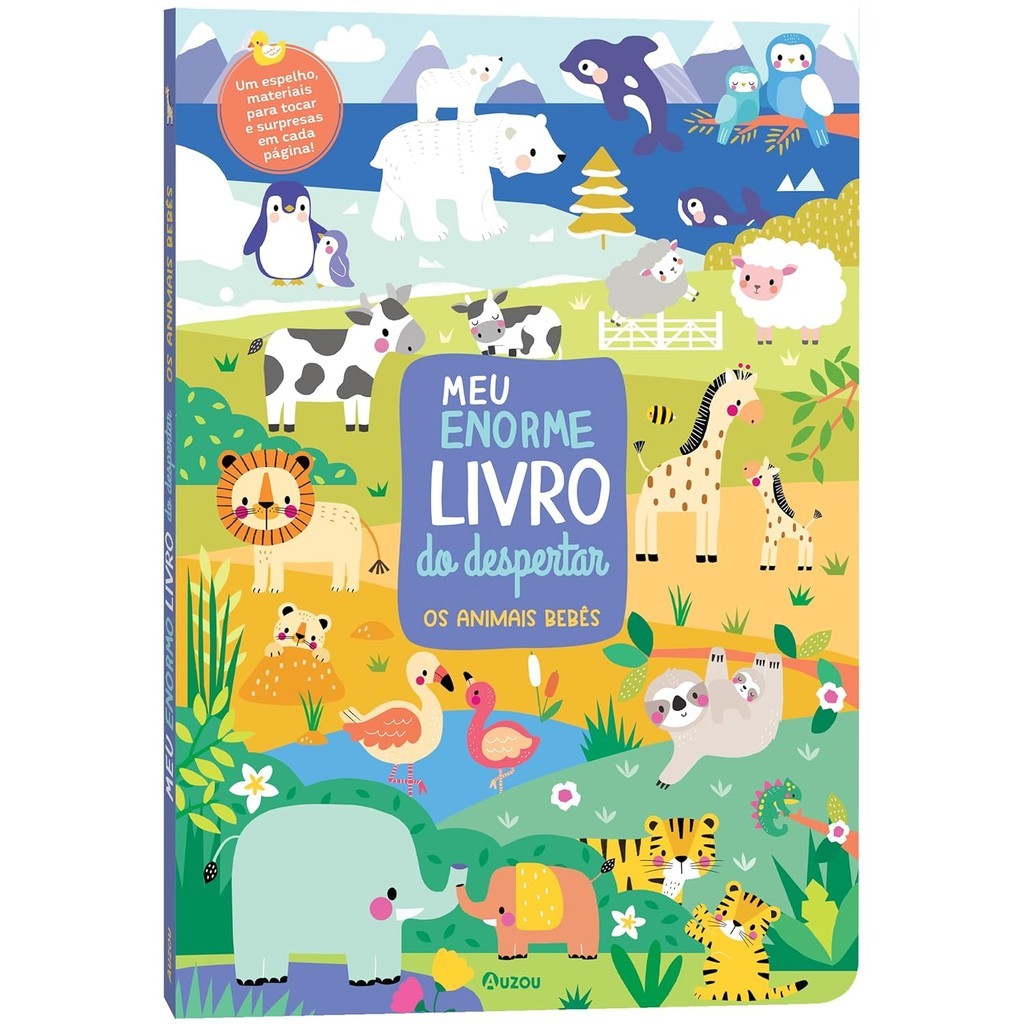 Livro Meu Enorme Livro Do Despertar - Os Animais Bebes