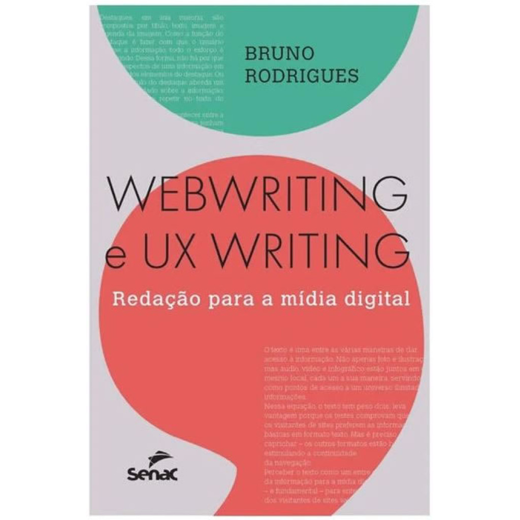 WEBWRITING E UX WRITING FAVORITAR REDAÇÃO PARA A MÍDIA DIGITAL em Oferta na Shopee