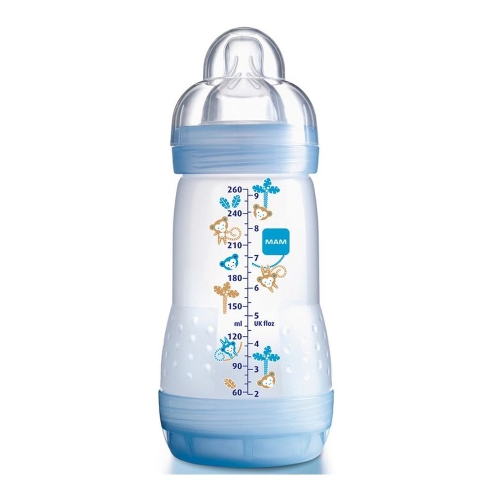 Mamadeira Mam Easy Start Azul 260ml Ref.4663 em Oferta na Shopee