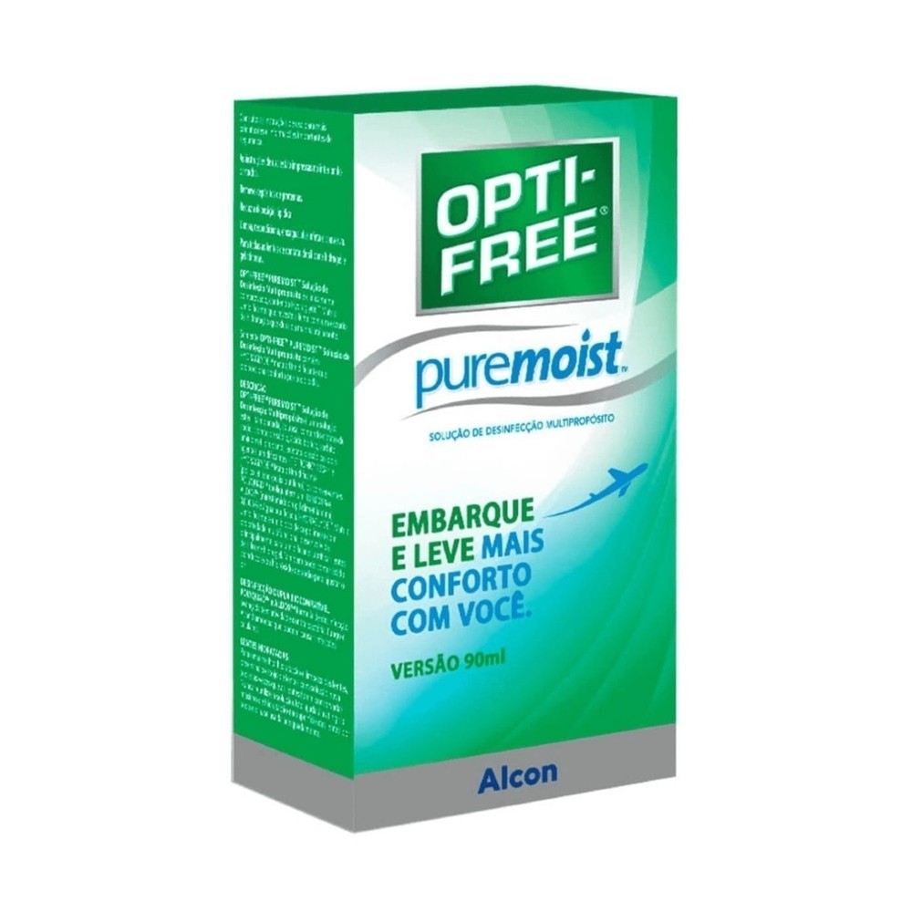 Opti-Free Pure Moist 90ml em Oferta na Shopee