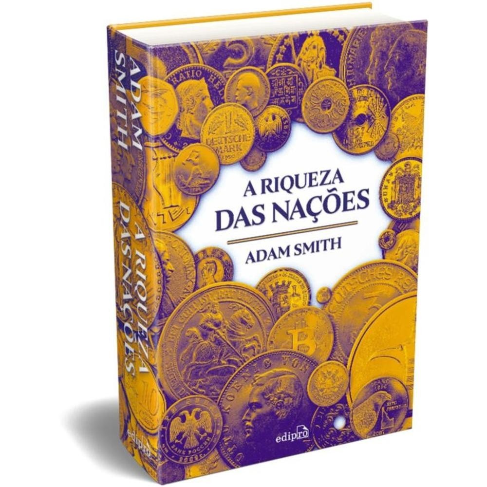 Capa do livro A Riqueza das Nações