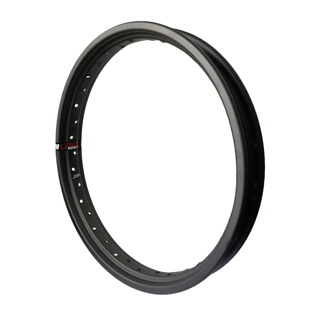 Aro Unitário Roda Viper Alumínio Modelo Vpr 19x185 Dianteiro Bros Xre 190 Crosser 150 Preto Fosco