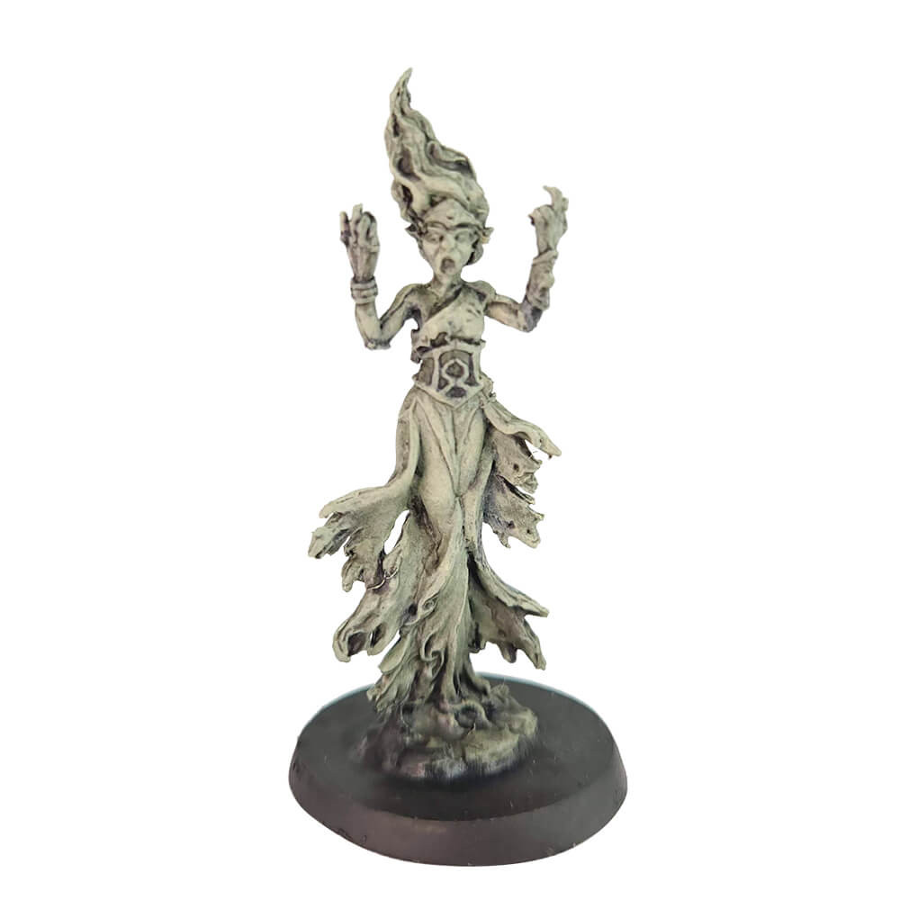 Miniatura RPG Banshee Fantasma Morto-Vivo Vilã Pintada Metal D&D