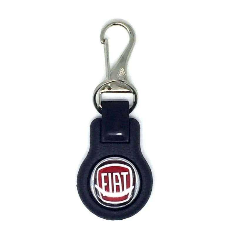 Chaveiro para Carro Fiat Mosquetão Plástico Resistente