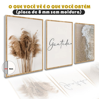 Quadros Decorativos 40x60 Mar Praia Pôr Do Sol pra sala quarto casa