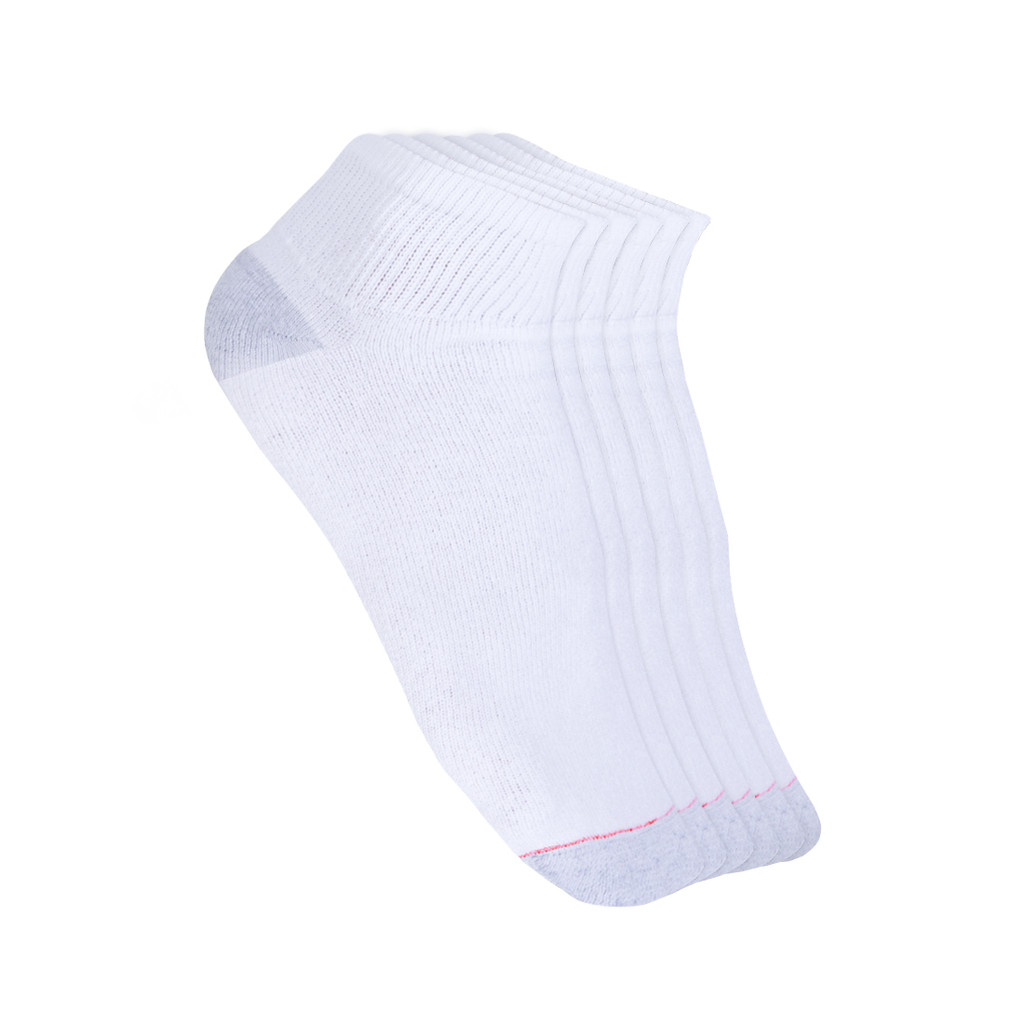 Kit 6 Pares de Meia Esportiva Hanes Cano Curto 5186